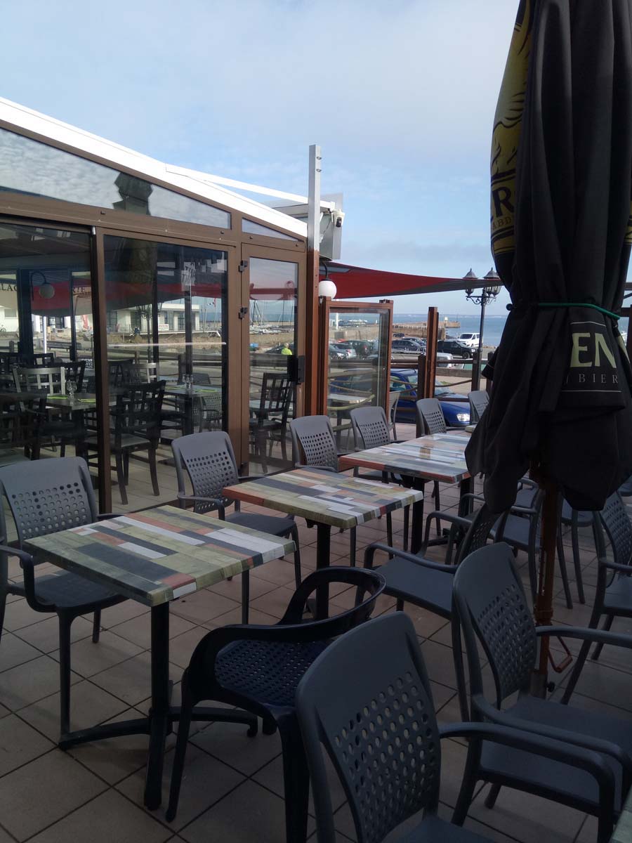 Restaurant Le-Saint Gildas vue sur la terrasse